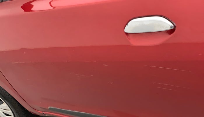 2015 Datsun Go Plus T, Petrol, Manual, 36,339 km, Front passenger door - Circle - Paint ok & Dent >4 inch(If not in Criase Line)