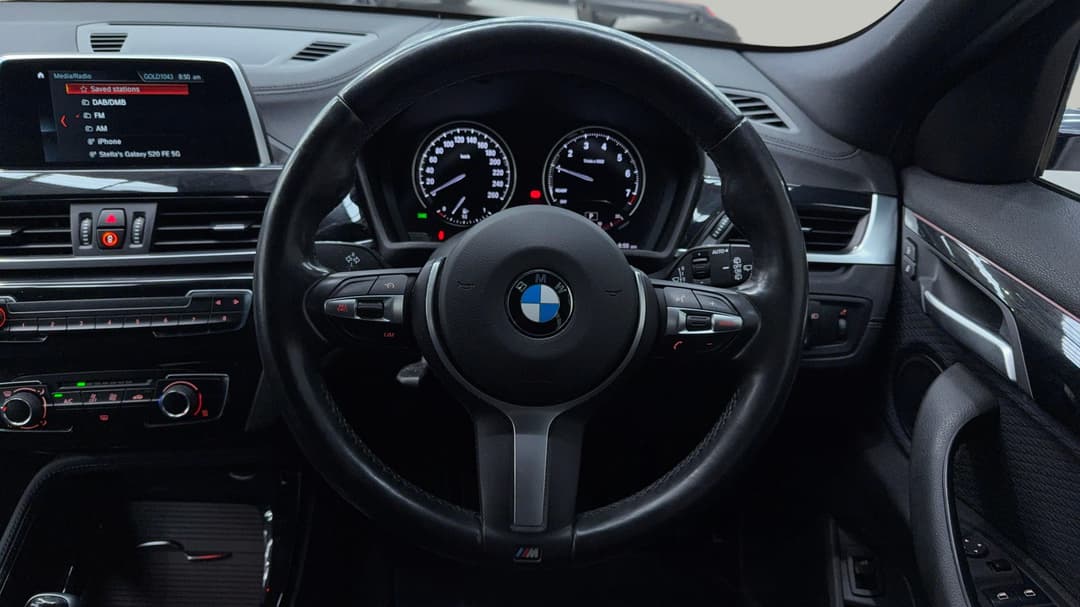 2018 BMW X2 sDrive18i M Sport, Automatic, 68538 km, Steering Wheel Close-up