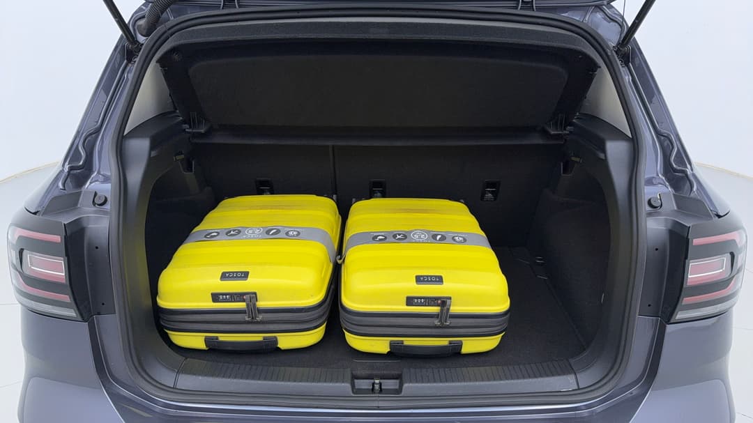 Boot Inside View with Luggage