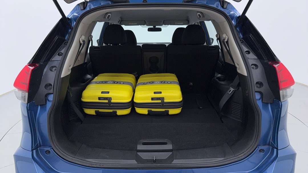 Boot Inside View with Luggage