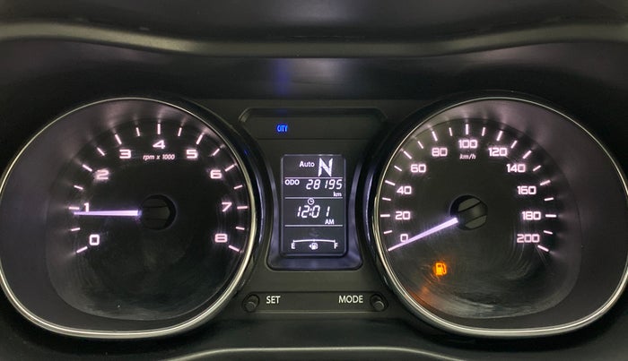 2019 Tata NEXON XZA + 1.2 PETROL A/T, Petrol, Automatic, 28,195 km, Odometer Image