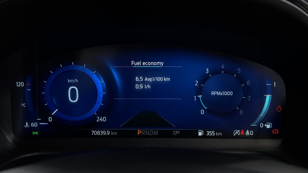 2022 Ford Puma St-line, Automatic, 70839 km, Odometer View