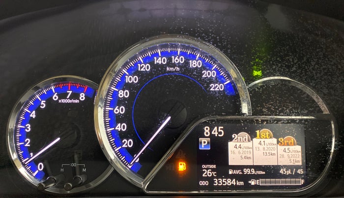 2018 Toyota YARIS G CVT, Petrol, Automatic, 33,686 km, Odometer Image