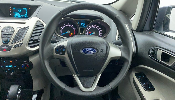 2017 Ford Ecosport 1.5 TITANIUM TI VCT AT, Petrol, Automatic, 26,188 km, Steering Wheel Close Up