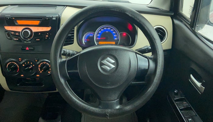 2018 Maruti Wagon R 1.0 VXI, Petrol, Manual, 23,927 km, Steering Wheel Close-up