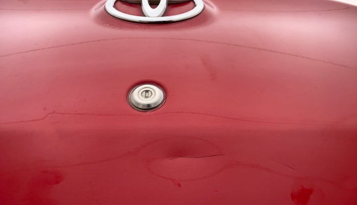 2011 Toyota Etios Liva G, Petrol, Manual, 34,908 km, Dicky (Boot door) - Slightly dented