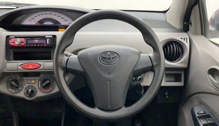 2011 Toyota Etios Liva G, Petrol, Manual, 34,908 km, Steering Wheel Close Up