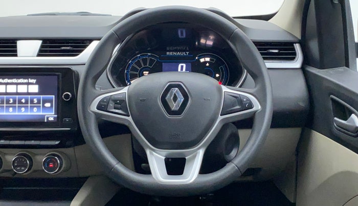 2022 Renault TRIBER RXZ AMT, Petrol, Automatic, 4,802 km, Steering Wheel Close Up