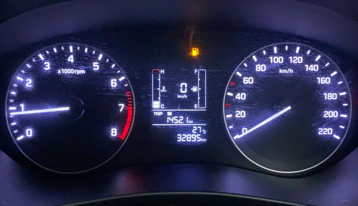 2017 Hyundai Elite i20 SPORTZ 1.2, CNG, Manual, 32,895 km, Odometer Image