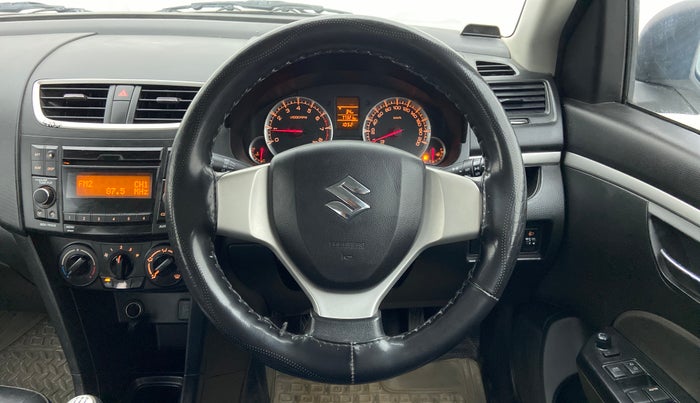 2017 Maruti Swift VXI, Petrol, Manual, 77,490 km, Steering Wheel Close Up