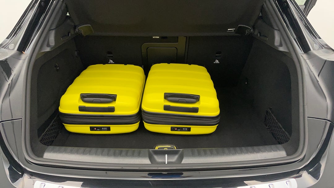 Boot Inside View with Luggage