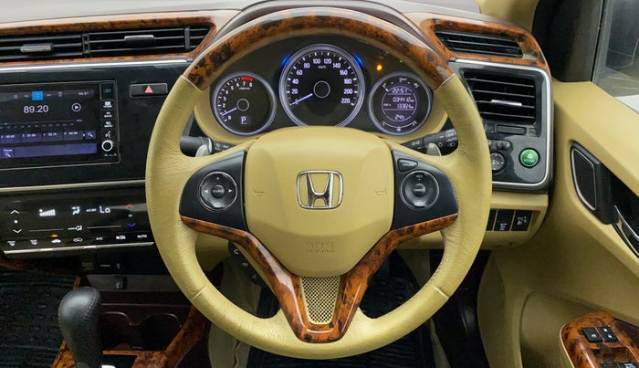 2018 Honda City ZX CVT, Petrol, Automatic, 34,462 km, Steering Wheel Close Up