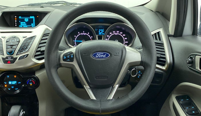 2015 Ford Ecosport 1.5 TITANIUM TI VCT AT, Petrol, Automatic, 25,219 km, Steering Wheel Close Up