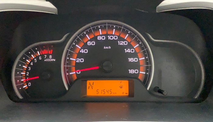 2016 Maruti Alto K10 VXI (O) AMT, Petrol, Automatic, 51,545 km, Odometer Image