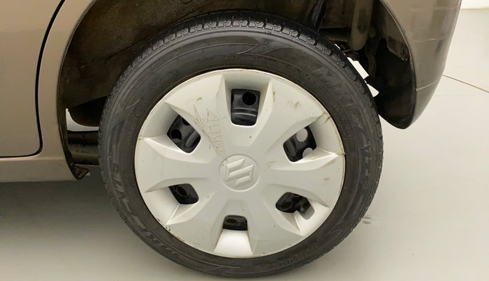 2015 Maruti Wagon R 1.0 LXI CNG, CNG, Manual, 60,474 km, Left Rear Wheel