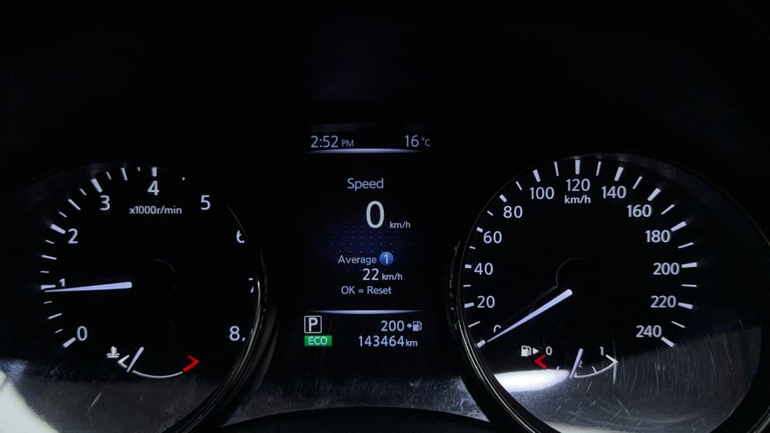 2018 Nissan X-trail St 7 Seat (2WD), Automatic, 143464 km, Odometer View