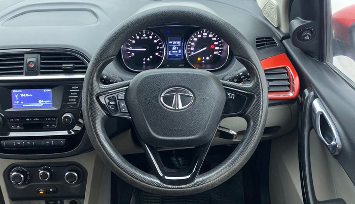 2018 Tata Tiago XZ 1.2 REVOTRON, Petrol, Manual, 85,132 km, Steering Wheel Close Up