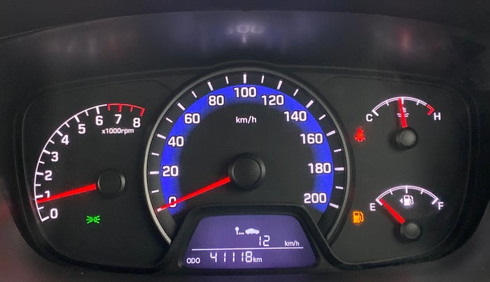 2017 Hyundai Xcent S 1.2, Petrol, Manual, 41,158 km, Odometer Image