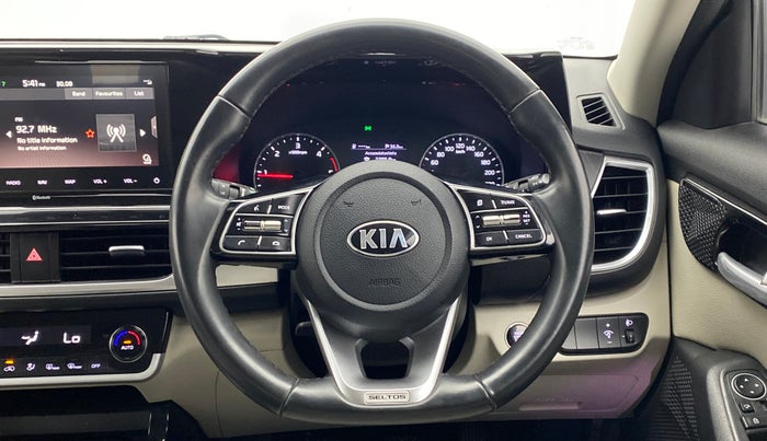 2020 KIA SELTOS HTX 1.5 DIESEL, Diesel, Manual, 61,215 km, Steering Wheel Close Up