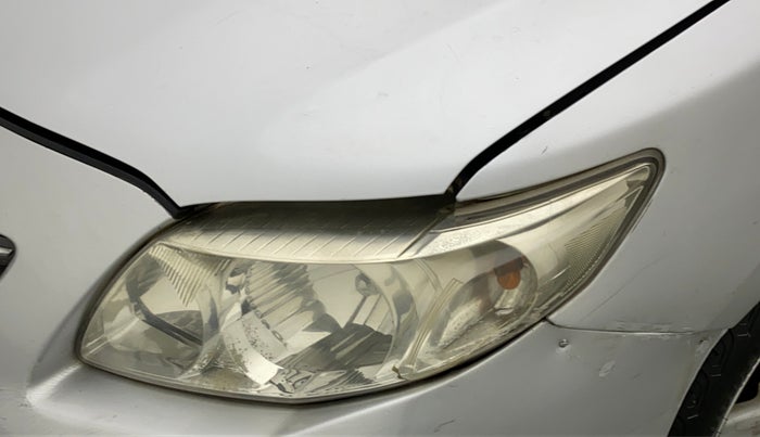 2010 Toyota Corolla Altis G PETROL, Petrol, Manual, 69,278 km, Left headlight - Minor damage