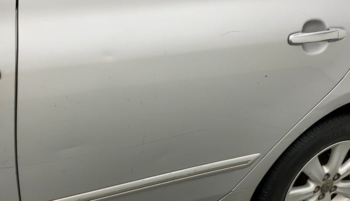 2010 Toyota Corolla Altis G PETROL, Petrol, Manual, 69,278 km, Rear left door - Minor scratches