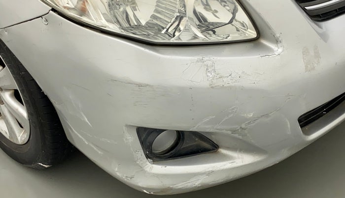 2010 Toyota Corolla Altis G PETROL, Petrol, Manual, 69,278 km, Front bumper - Minor scratches