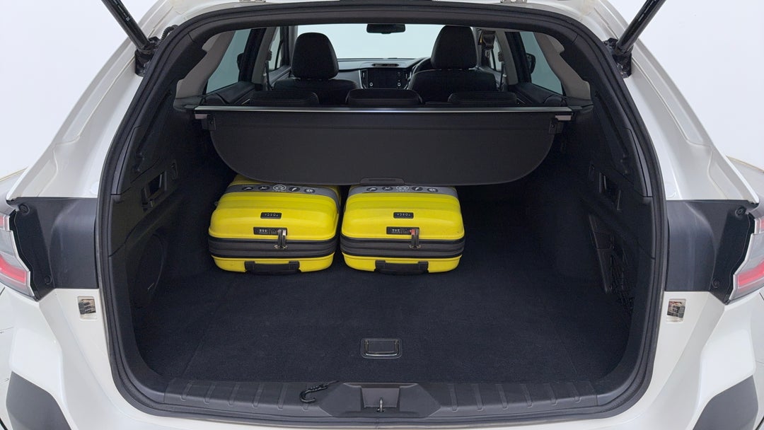 Boot Inside View with Luggage