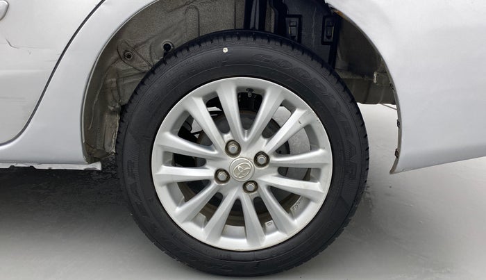 2011 Toyota Etios V, Petrol, Manual, 76,238 km, Left Rear Wheel