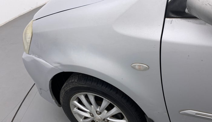 2011 Toyota Etios V, Petrol, Manual, 76,238 km, Left fender - Slightly dented