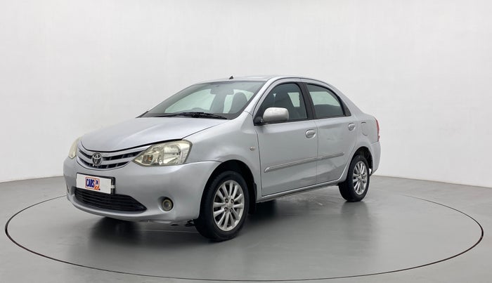 2011 Toyota Etios V, Petrol, Manual, 76,238 km, Left Front Diagonal