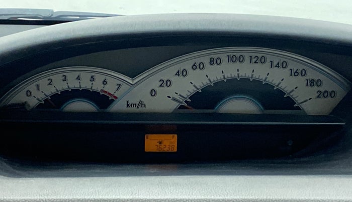 2011 Toyota Etios V, Petrol, Manual, 76,238 km, Odometer Image
