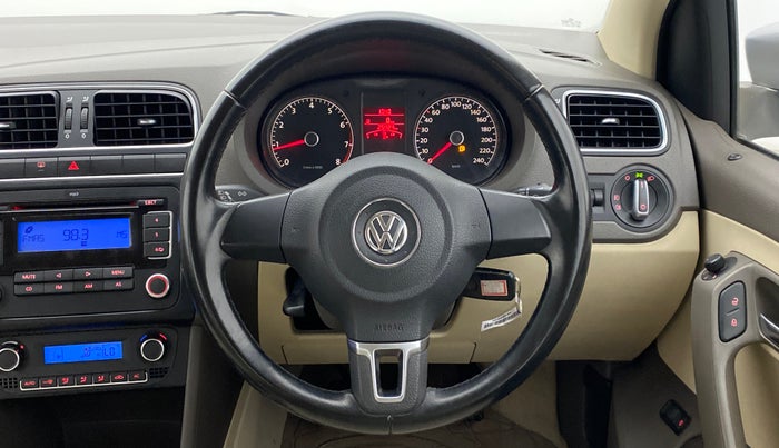 2010 Volkswagen Vento HIGHLINE PETROL, Petrol, Manual, 25,462 km, Steering Wheel Close Up