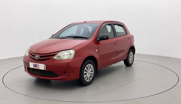 2011 Toyota Etios Liva G, Petrol, Manual, 37,609 km, Left Front Diagonal