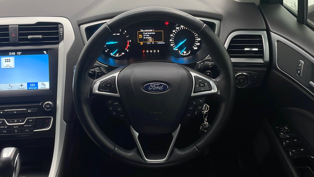 Steering Wheel Close-up