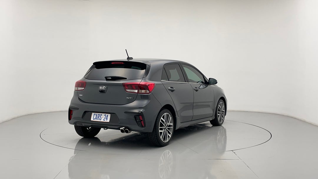 2021 Kia Rio Gt-line, Automatic, 49203 km, Right Back Diagonal (45- Degree) View