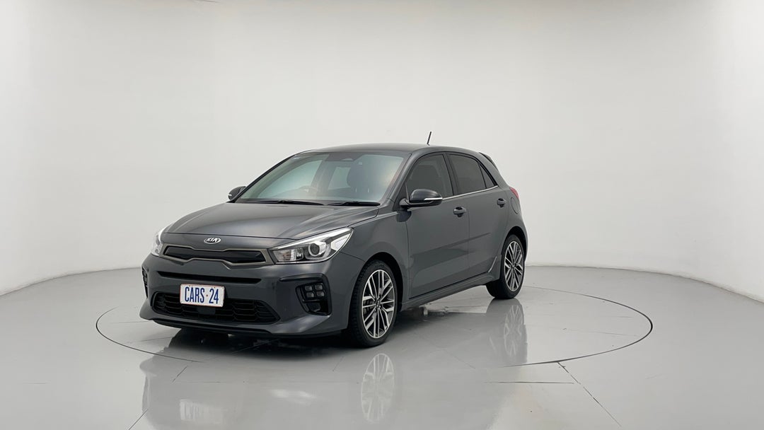2021 Kia Rio Gt-line, Automatic, 49203 km, Left Front Diagonal (45- Degree) View