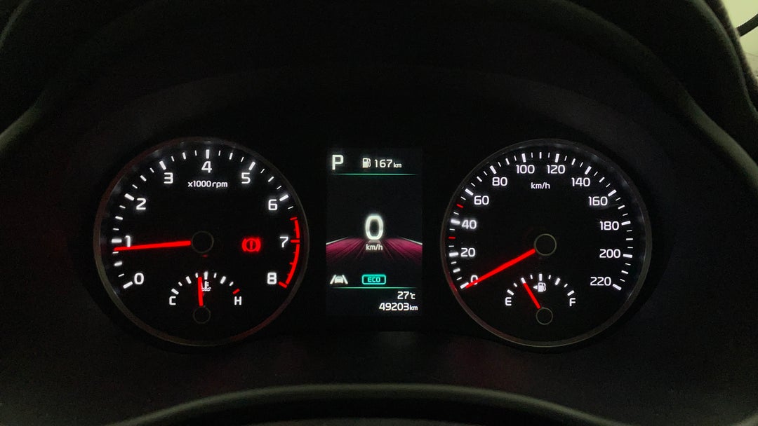 2021 Kia Rio Gt-line, Automatic, 49203 km, Odometer View