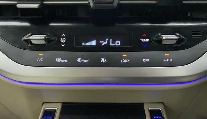 2022 KIA CARENS LUXURY PLUS 1.4 PETROL 7 STR, Petrol, Manual, 13,537 km, Automatic Climate Control