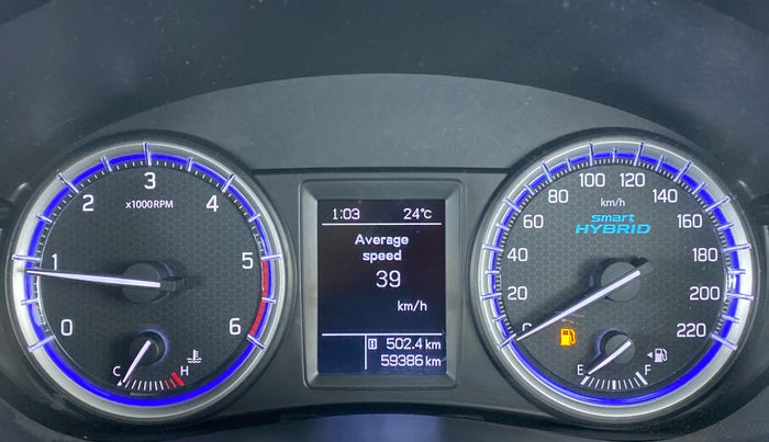 2019 Maruti S Cross ZETA 1.3, Diesel, Manual, 59,386 km, Odometer Image