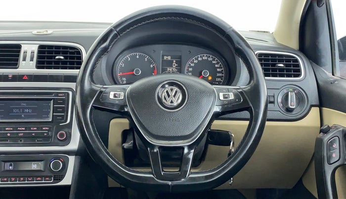 2015 Volkswagen Polo HIGHLINE1.2L PETROL, Petrol, Manual, 34,366 km, Steering Wheel Close Up