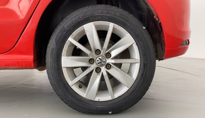 2015 Volkswagen Polo HIGHLINE1.2L PETROL, Petrol, Manual, 34,366 km, Left Rear Wheel
