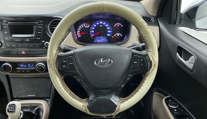 2014 Hyundai Xcent SX 1.2 OPT, Petrol, Manual, Steering Wheel Close Up