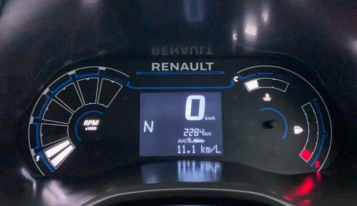 2021 Renault Kiger RXT (O) AMT, Petrol, Automatic, 2,444 km, Odometer Image