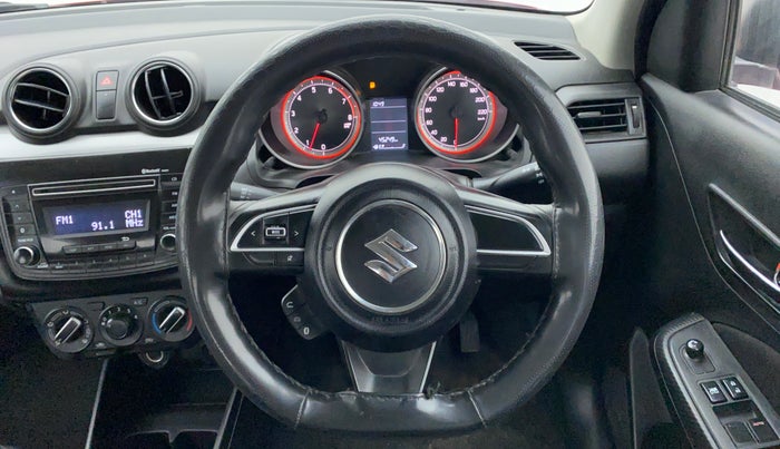 2021 Maruti Swift VXI D, Petrol, Manual, 45,335 km, Steering Wheel Close Up