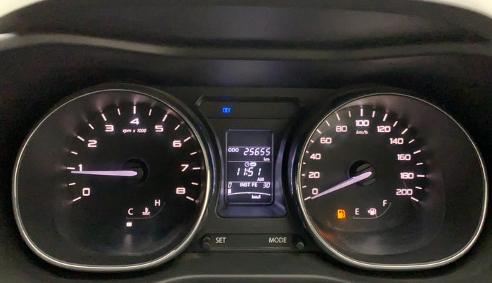 2018 Tata NEXON XZ PLUS PETROL, Petrol, Manual, 25,960 km, Odometer Image