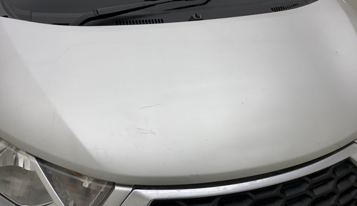 2016 Datsun Redi Go T, Petrol, Manual, 25,395 km, Bonnet (hood) - Slightly dented
