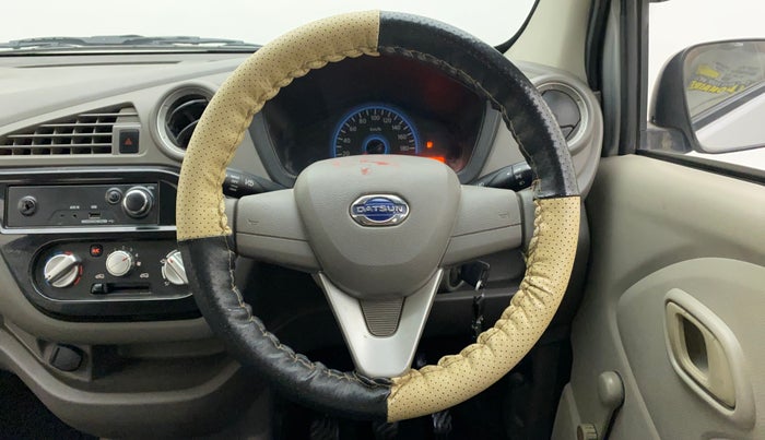 2016 Datsun Redi Go T, Petrol, Manual, 25,395 km, Steering Wheel Close Up