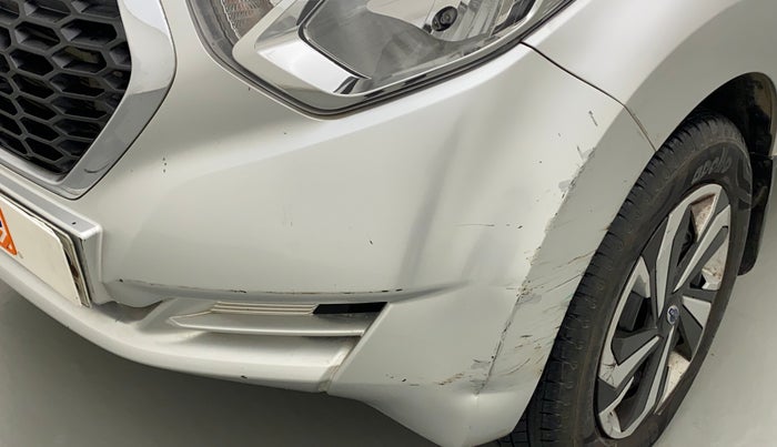 2016 Datsun Redi Go T, Petrol, Manual, 25,395 km, Front bumper - Minor scratches