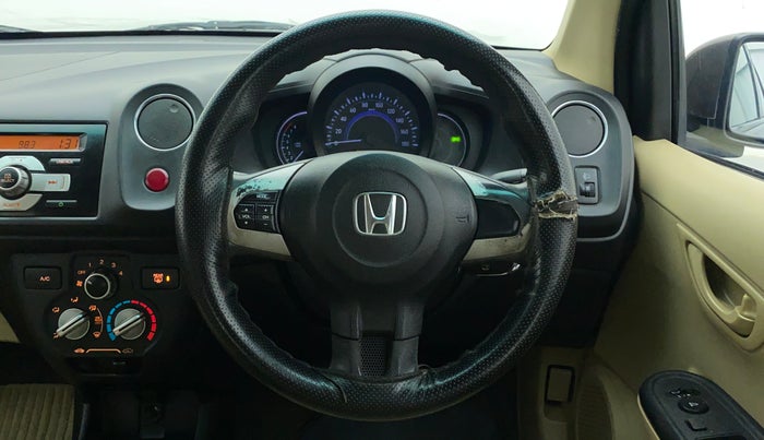2015 Honda Brio 1.2 S MT I VTEC, Petrol, Manual, 52,444 km, Steering Wheel Close Up