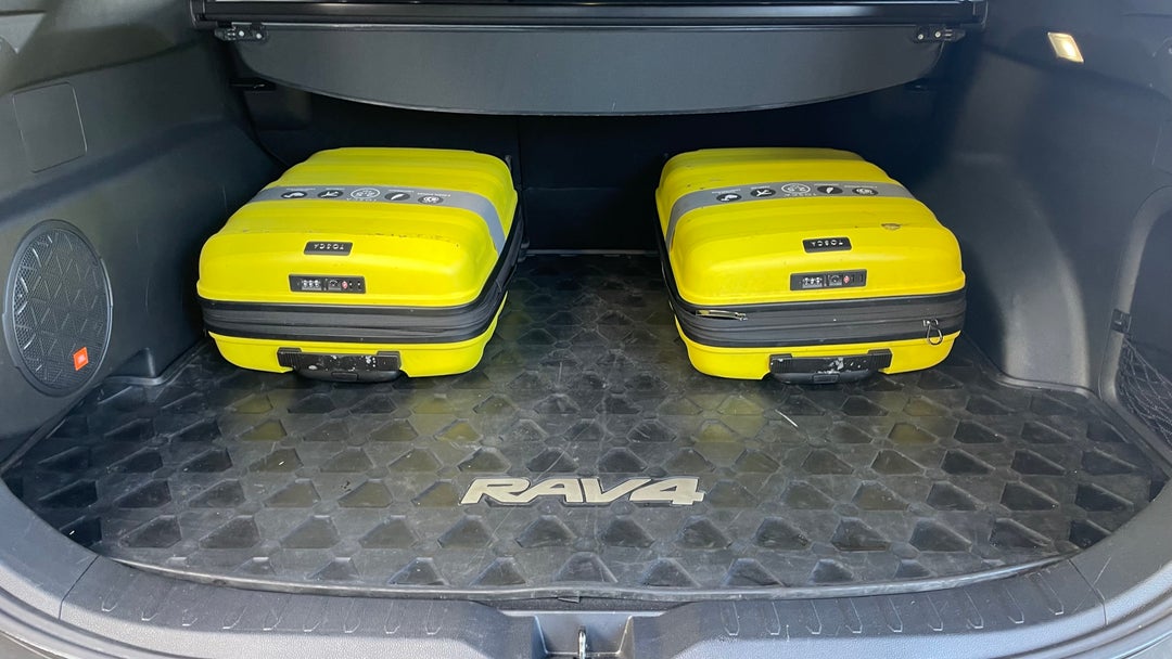 Boot Inside View with Luggage
